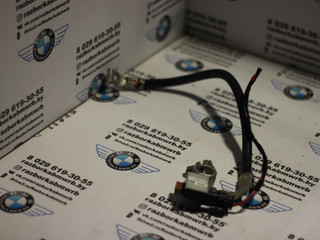 минусовой провод аккумулятора BMW 3 серия F30/F31/F34 2013, 2.0 л., дизель, МКПП, белый альпин вайс 300, седан, правый руль, 61219306405