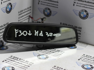 зеркало салона BMW 3 серия F30/F31/F34 2013, 2.0 л., дизель, МКПП, белый альпин вайс 300, седан, правый руль