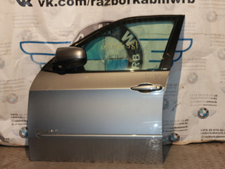 дверь передняя левая BMW X5 E70 2010, 4.8 л., бензин, АКПП, серый, внедорожник 5 дв., 41517214347
