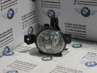 фара противотуманная правая BMW X5 E70 2010, 4.8 л., бензин, АКПП, серый, внедорожник 5 дв., 63177184318
