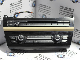 блок управления печки / климат-контроля BMW 5 серия F07/F10/F11 2012, 2.0 л., бензин, АКПП, белый а300, седан, 9306156