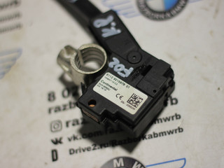 минусовой провод аккумулятора BMW 7 серия F01/F02 2011, 4.4 л., бензин, АКПП, черный, седан, 61129215978