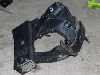 лонжерон левый BMW 7 серия F01/F02 2011, 4.4 л., бензин, АКПП, черный, седан