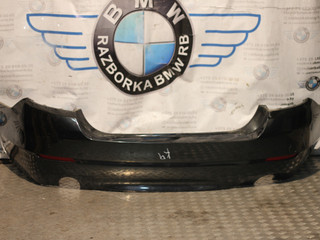 бампер задний BMW 5 серия F07/F10/F11 2012, 3.0 л., бензин, АКПП, черный, седан, 51127238518