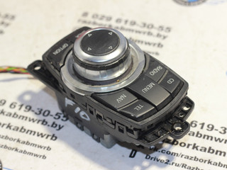 джойстик управления мультимедиа BMW 5 серия F07/F10/F11 2012, 3.0 л., бензин, АКПП, черный, седан, 65829253944