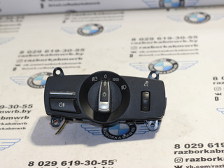 переключатель света BMW 7 серия F01/F02 [рестайлинг] 2013, 3.0 л., дизель, АКПП, black sapphire metallic (475), седан, правый руль, 9204067