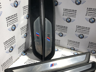 комплект накладок на пороги (внутренние) BMW 7 серия F01/F02 [рестайлинг] 2013, 3.0 л., дизель, АКПП, black sapphire metallic (475), седан, правый руль