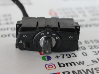 переключатель света BMW X5 E70 2008, 3.0 л., дизель, АКПП, бронзовый, внедорожник 5 дв., правый руль, 9134726