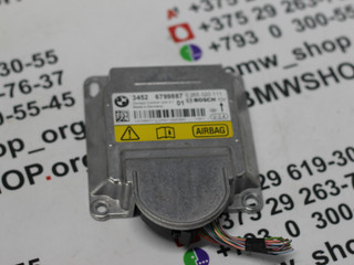 блок AirBag BMW 5 серия F07/F10/F11 2011, 2.0 л., N47 D20 C, дизель, АКПП, a89, универсал, задний привод, правый руль, 6799887