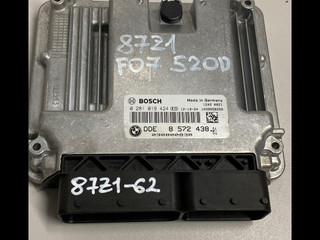 блок управления двигателем BMW 5 серия F07/F10/F11 2012, 2.0 л., дизель, АКПП, imperial-blau brillant metallic, хетчбэк 5 дв., правый руль, 8572438, 0281019424
