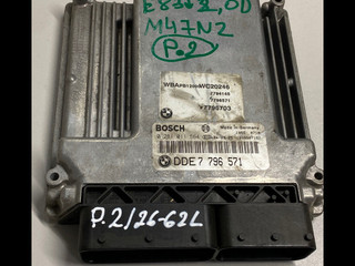 блок управления двигателем BMW X3 E83 2005, 2.0 л., M47 D20 (204D4), дизель, АКПП, внедорожник 5 дв., 13617796571