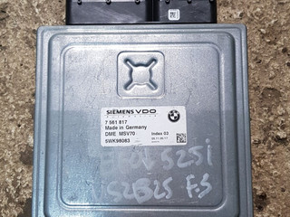 блок управления двигателем BMW 5 серия E60/E61 2006, 3.0 л., N52 B30 A, бензин, АКПП, седан, 12147561817