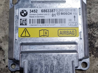 блок AirBag BMW 2 серия F22/F23 2015, 3.0 л., N55 B30 A, бензин, правый руль, 6863387, 34526863387