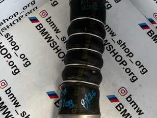 патрубок интеркулера BMW X3 G01 (2017 - 2026), 2.0 л., B47 D20 B, дизель, АКПП, black-sapphire metallic (475), полный привод, правый руль, 11618580077