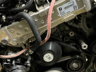 охладитель EGR / Радиатор EGR BMW 4 серия F32/F33 [рестайлинг] F32 2017, 2.0 л., B47 D20 A, дизель, АКПП, купе, правый руль, 8596444