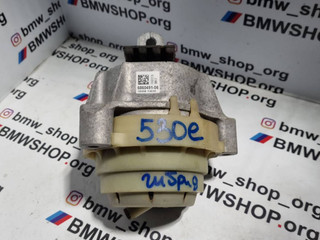 подушка крепления двигателя BMW 5 серия G30/G31 G30 2019, 2.0 л., гибрид, АКПП, blue-stone metallic, седан, задний привод, правый руль, 6860491