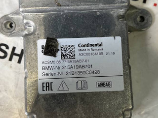 блок AirBag BMW 3 серия G20 2021, 3.0 л., B58B30, бензин, АКПП, а96, седан, полный привод, правый руль, 65775A19AB7