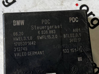 блок управления парктрониками BMW X4 F26 2017, 3.0 л., N57 D30 A, дизель, АКПП, 416 carbon schwarz, внедорожник 5 дв., полный привод, правый руль, 66206836883
