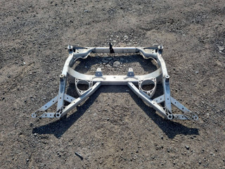 балка подвески передняя (подрамник) BMW M3 F80 2016, 3.0 л., S55 B30 A, бензин, робот, mineral-grau metallic (b39), седан, задний привод, правый руль, 2284630