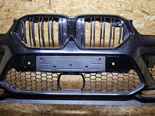 бампер передний BMW X6 M F96 2021, 4.4 л., S63 B44 B, бензин, АКПП, 475 black saphire metallic, внедорожник 5 дв., полный привод, 8081634