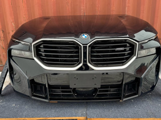 передняя часть (ноускат) BMW XM G09 2023, p9m petrol mica metallic, полный привод, правый руль, 8686173, 5A57750, 5A3C7C0, 5A3C7D1, 5A3C7D2, 5A2FCE7, 5A2FCE8, 5A2FCE1, 5A40885, 5A40886, 5A9CFA1, 5A9CFA2, 5A352F4, 5A352A9