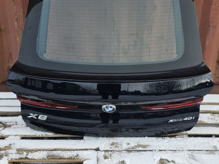 крышка багажника (дверь 3-5) BMW X6 G06 [рестайлинг] G06 2024, 3.0 л., B58B30, бензин, АКПП, 416 carbon-schwarz, внедорожник 5 дв., полный привод, 7931925