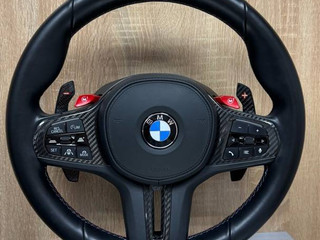руль BMW M4 G82/G83 G82 2022, 3.0 л., S58B30A, бензин, АКПП, c4p (brooklyn grey metallic), купе, полный привод, правый руль, 9882679