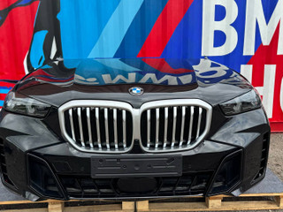 передняя часть (ноускат) BMW X5 G05 [рестайлинг] G05 2024, 3.0 л., B57 D30 B, дизель, АКПП, 475 black saphire metallic, внедорожник 5 дв., полный привод, 7492375, 7492364, 5A45331, 8472274, 8589042, 7492363, 8597802, 5A783B3, 5A783B4