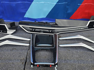 комплект декоративных накладок (дерева) салона BMW X5 G05 [рестайлинг] G05 2023, 3.0 л., B58B30, бензин, АКПП, a96, внедорожник 5 дв., полный привод, 9634826, 9634828