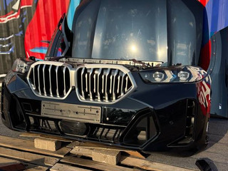 передняя часть (ноускат) BMW X6 G06 [рестайлинг] G06 2024, 3.0 л., B58B30, бензин, АКПП, 416 carbon-schwarz, внедорожник 5 дв., полный привод, 41007492375, 8686171, 8737621, 8737622, 7492375, 5A8E106, 5A8E105, 8655761