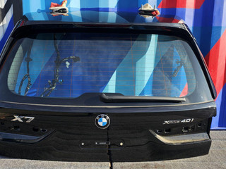 крышка багажника (дверь 3-5) BMW X7 G07 [рестайлинг] G07 2023, 3.0 л., B58B30, бензин, АКПП, 475 black-sapphire metallic, внедорожник 5 дв., полный привод, 7931947