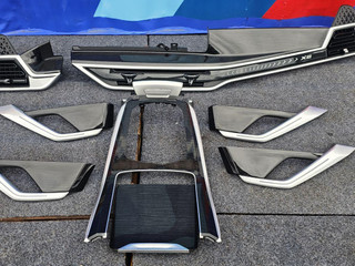 комплект декоративных накладок (дерева) салона BMW X5 G05 [рестайлинг] G05 2023, 3.0 л., B58B30, бензин, АКПП, 475 black-sapphire metallic, внедорожник 5 дв., полный привод, 9634829, 8499623, 8499624