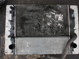 кассета радиаторов Volkswagen Crafter 1 поколение 2007, 2.5 л., BJK, дизель, МКПП