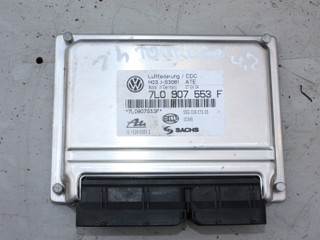 блок управления подвеской Volkswagen Touareg 1 поколение 2004, 4.2 л., бензин, АКПП