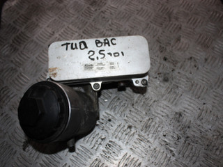 корпус масляного фильтра Volkswagen Touareg 1 поколение 2004, 2.5 л., BAC, дизель, МКПП