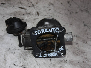 заслонка дроссельная Kia Sorento 1 поколение 2006, 2.5 л., дизель, 3510027