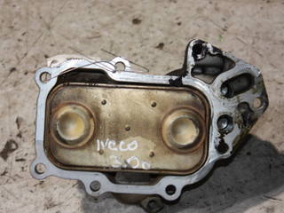 теплообменник масляного фильтра IVECO Daily 5 поколение 2011, 3.0 л., дизель, 504086470