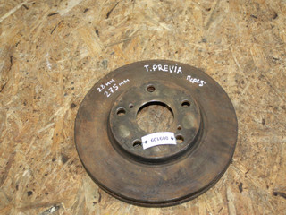 диск тормозной передний Toyota Previa 2 поколение XR30 (2000 - 2003), дизель