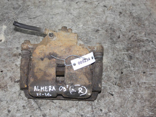 суппорт передний правый Nissan Almera N16 (2000 - 2003), хетчбэк 5 дв.