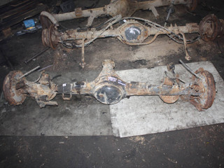 мост задний Mitsubishi Pajero Pinin 1 поколение (1998 - 2006), 1.8 л., бензин