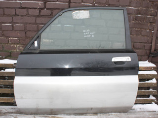 дверь передняя левая Mitsubishi Pajero Pinin 1 поколение (1998 - 2006), 1.8 л., бензин, хетчбэк 3 дв.