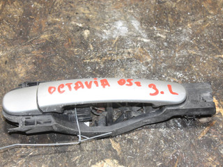 ручка наружная задняя левая Skoda Octavia 1 поколение (A4) [рестайлинг] (2000 - 2010), 1.9 л., дизель, универсал