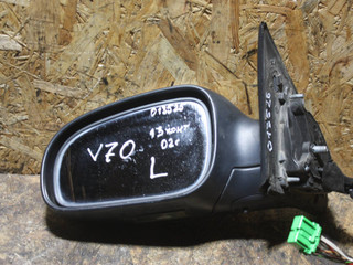 зеркало наружное левое Volvo V70 2 поколение (2000 - 2005), 2.4 л., дизель