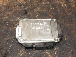 блок управления двигателем Ford Focus 2 поколение (2004 - 2008), 1.6 л., дизель, 6M5112A650NA, 9BXA