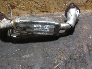 охладитель EGR / Радиатор EGR Mazda 6 GH 2008, 2.0 л., RF7J, дизель, МКПП, RF7J