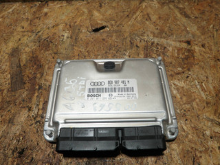блок управления двигателем Audi A6 4B/C5 (1997 - 2001), 2.5 л., BDG, дизель, 8E0907401M