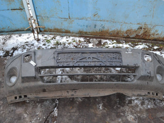бампер передний Ford Transit Connect 1 поколение 2008, 1.8 л., дизель