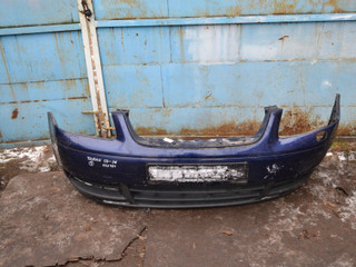 бампер передний Volkswagen Touran 1 поколение 2004, дизель