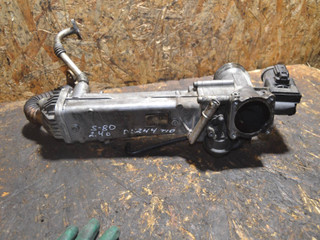 охладитель EGR / Радиатор EGR Volvo S80 2 поколение [рестайлинг] 2011, 2.4 л., дизель, 31422235