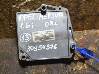блок управления двигателем Opel Astra H 2006, 1.6 л., Z 16 XEP, бензин, 12249823